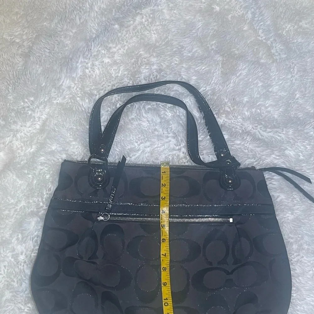 Coach black signature Women's Bag
